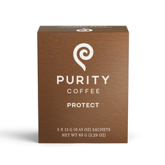 Wholesale - PROTECT: Light-Medium Roast Single-Serve Coffee Sachets 12pk 5ct